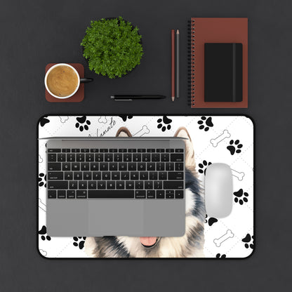 Alaskan Malamute Desk Mat