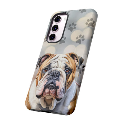 Bull Dog Phone Case by Tough Cases (Apple iPhone, Samsung Galaxy, and Google Pixel)