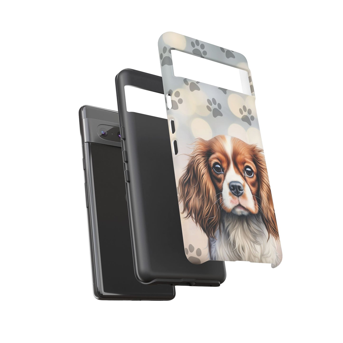 Cavalier King Charles Spaniel phone case by Tough Cases (Apple iPhone, Samsung Galaxy, and Google Pixel)