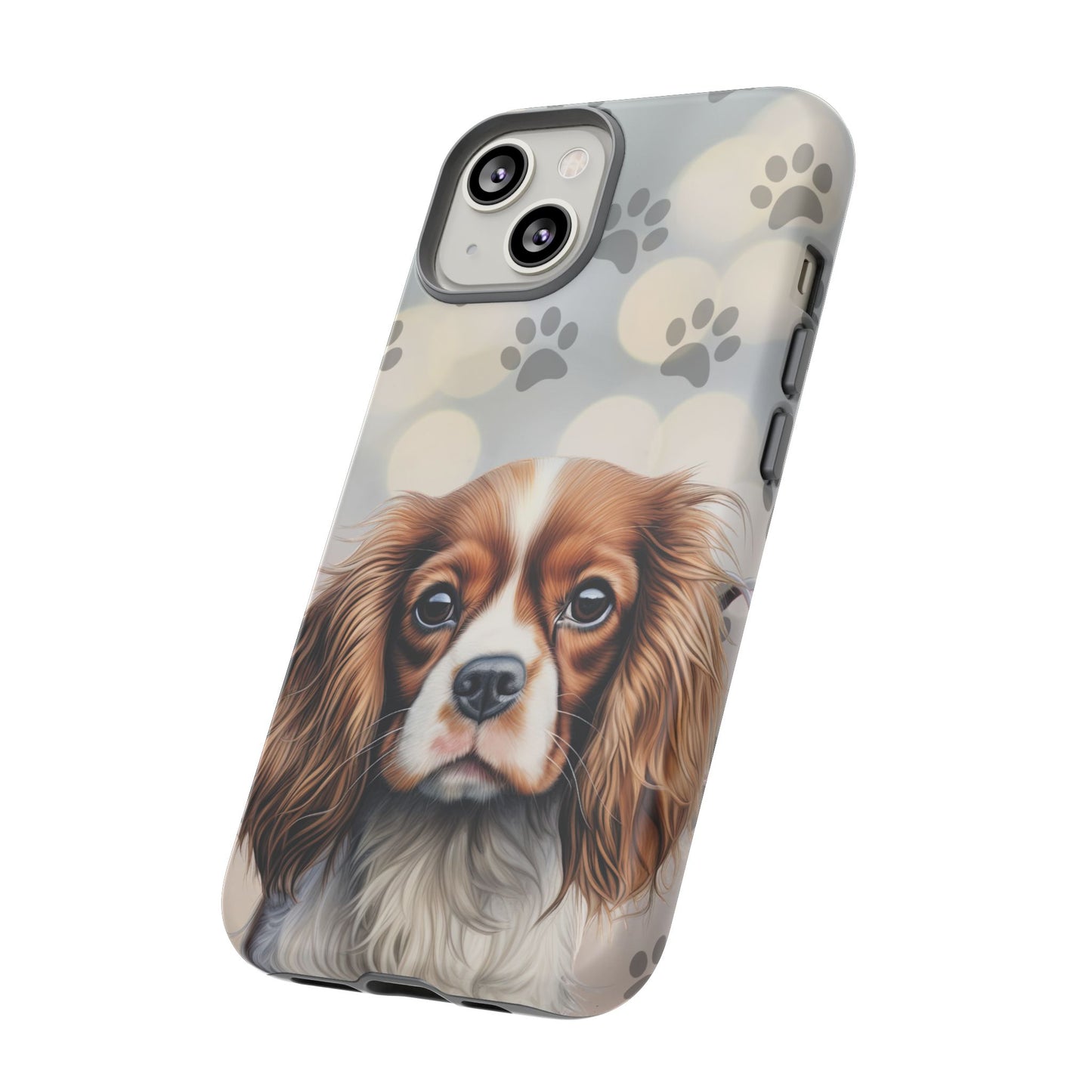 Cavalier King Charles Spaniel phone case by Tough Cases (Apple iPhone, Samsung Galaxy, and Google Pixel)