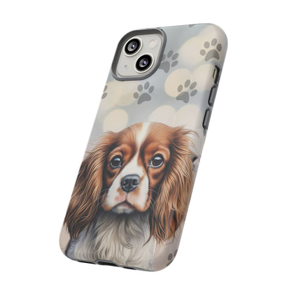 Cavalier King Charles Spaniel phone case by Tough Cases (Apple iPhone, Samsung Galaxy, and Google Pixel)