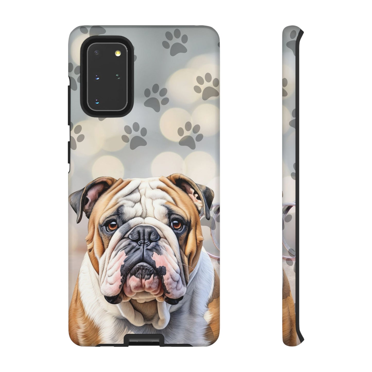 Bull Dog Phone Case by Tough Cases (Apple iPhone, Samsung Galaxy, and Google Pixel)