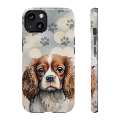 Cavalier King Charles Spaniel phone case by Tough Cases (Apple iPhone, Samsung Galaxy, and Google Pixel)