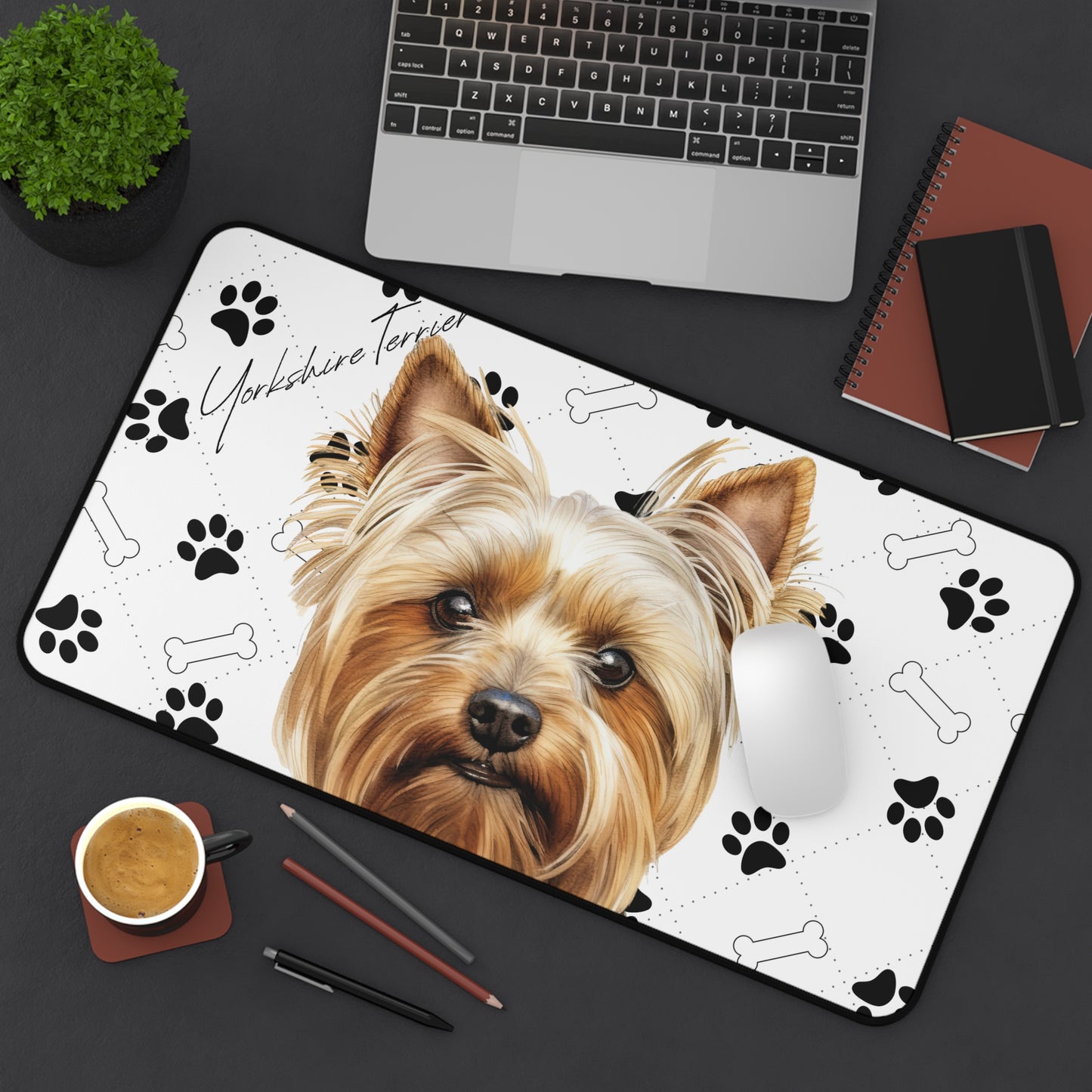 Yorkshire Terrier Desk Mat