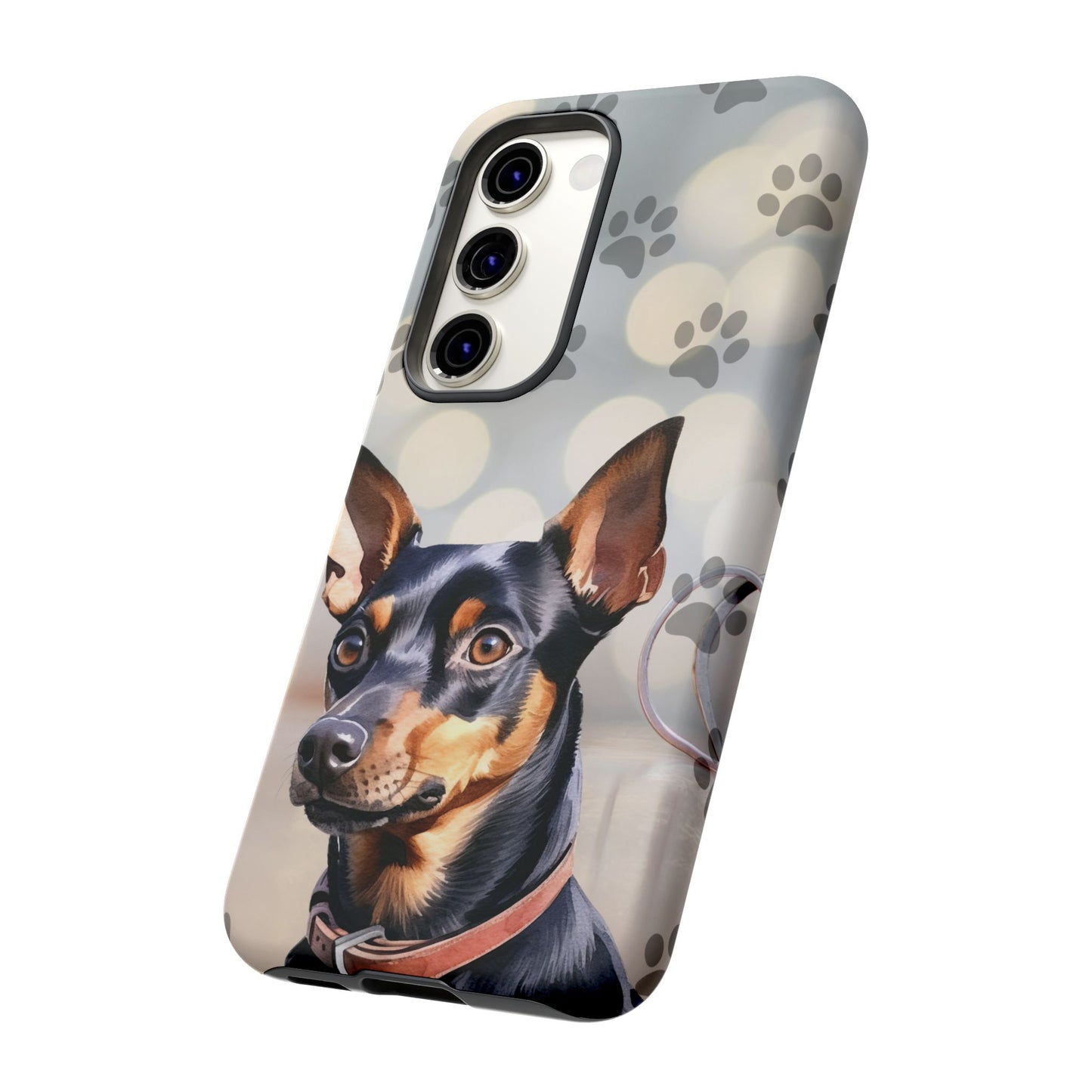Miniature Pinscher by Tough Cases (Apple iPhone, Samsung Galaxy, and Google Pixel)