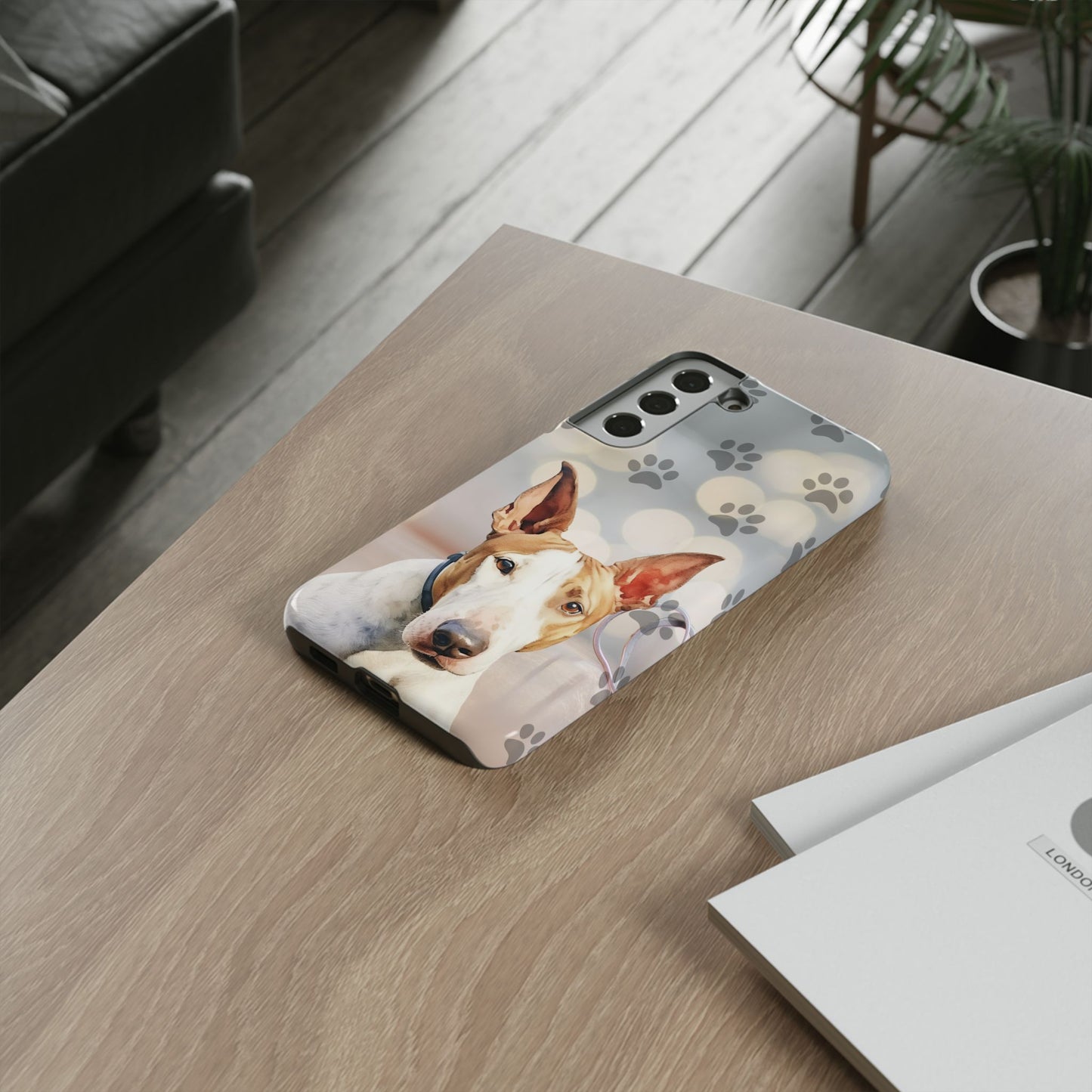 Bull Terrier Phone Case by Tough Cases (Apple iPhone, Samsung Galaxy, and Google Pixel)