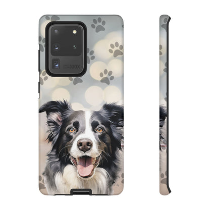 Border Collie Phone Case by Tough Cases (Apple iPhone, Samsung Galaxy, and Google Pixel)