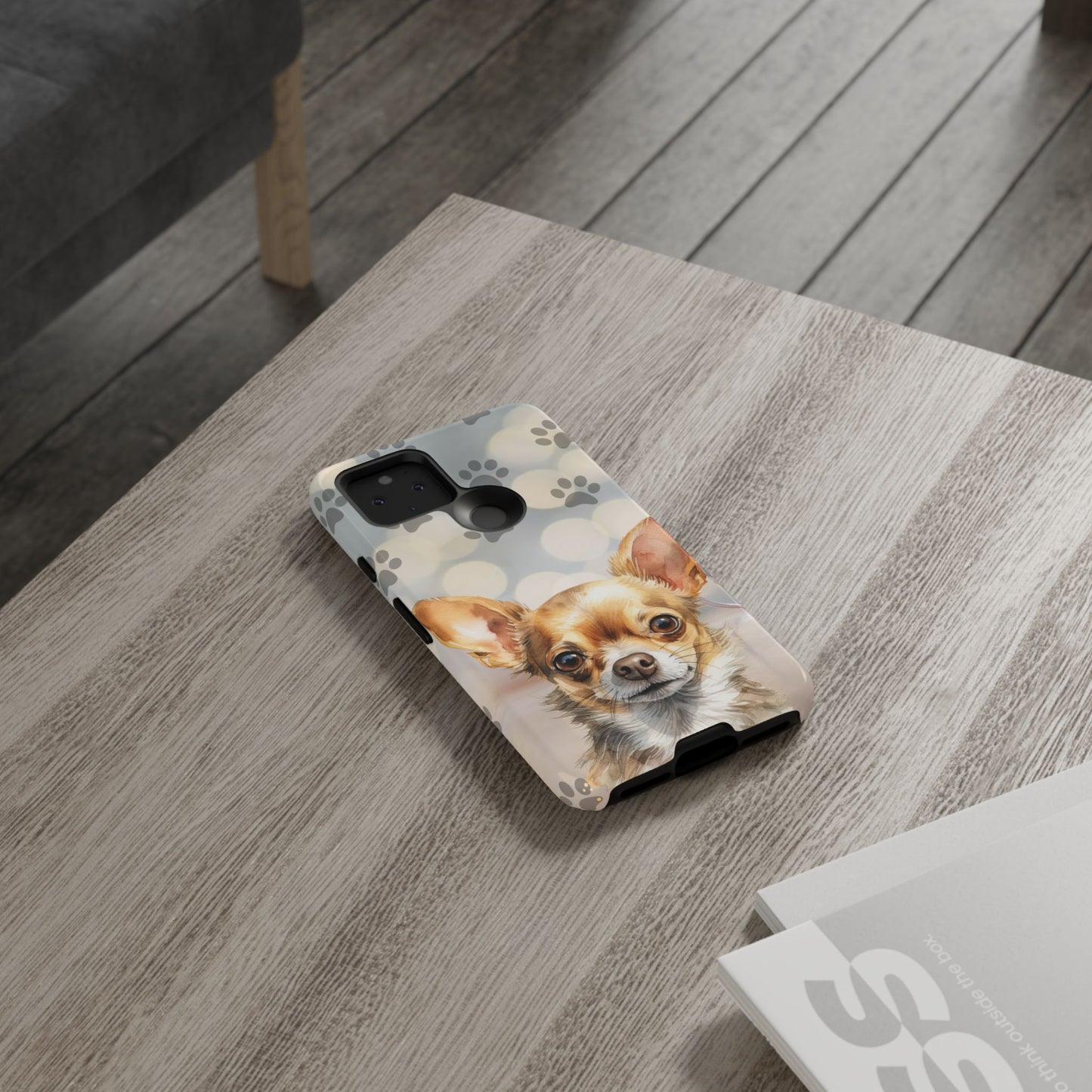 Chihuahua phone case by Tough Cases (Apple iPhone, Samsung Galaxy, and Google Pixel)