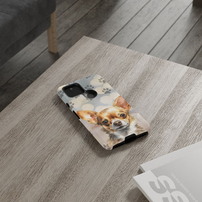 Chihuahua phone case by Tough Cases (Apple iPhone, Samsung Galaxy, and Google Pixel)