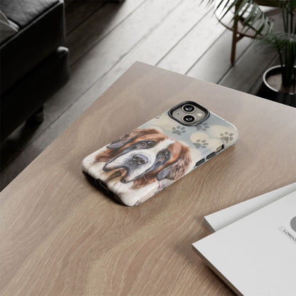 Saint Bernard by Tough Cases (Apple iPhone, Samsung Galaxy, and Google Pixel)