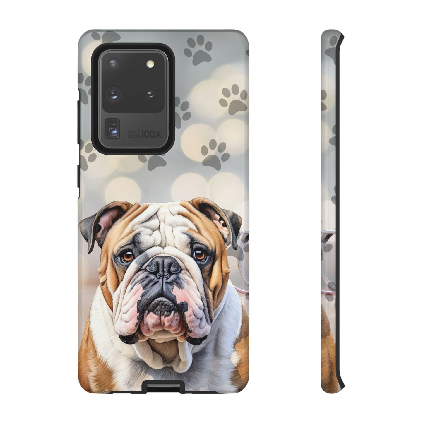 Bull Dog Phone Case by Tough Cases (Apple iPhone, Samsung Galaxy, and Google Pixel)