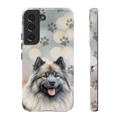 Keeshond Phone Case by Tough Cases ( Apple iPhone, Samsung Galaxy, and Google Pixel)