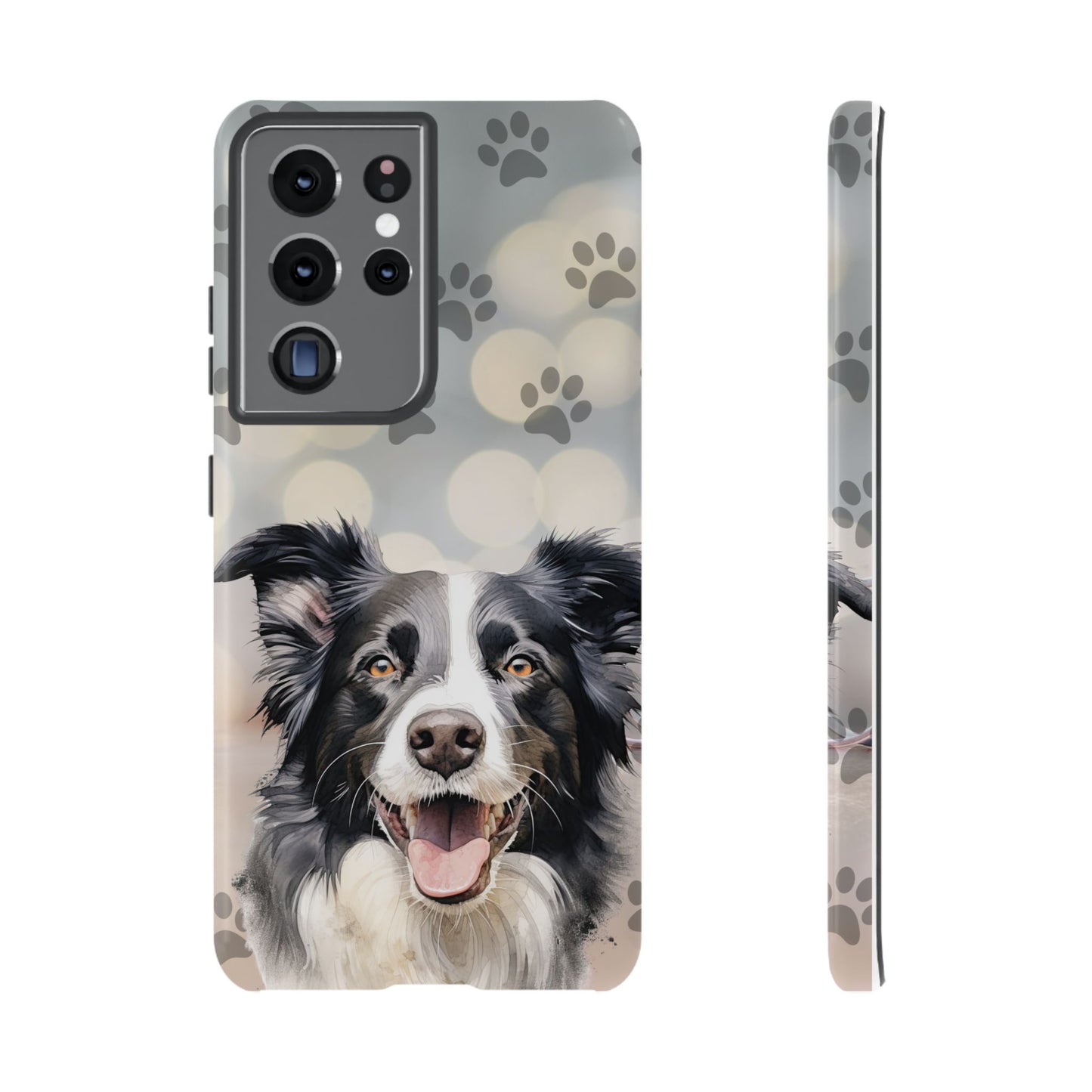 Border Collie Phone Case by Tough Cases (Apple iPhone, Samsung Galaxy, and Google Pixel)