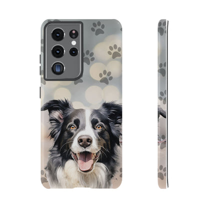 Border Collie Phone Case by Tough Cases (Apple iPhone, Samsung Galaxy, and Google Pixel)