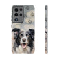 Border Collie Phone Case by Tough Cases (Apple iPhone, Samsung Galaxy, and Google Pixel)