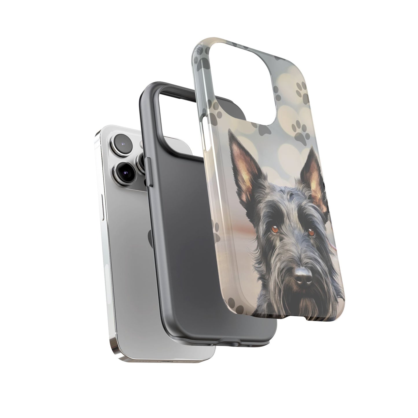 Scottish Terrier by Tough Cases (Apple iPhone, Samsung Galaxy, and Google Pixel)