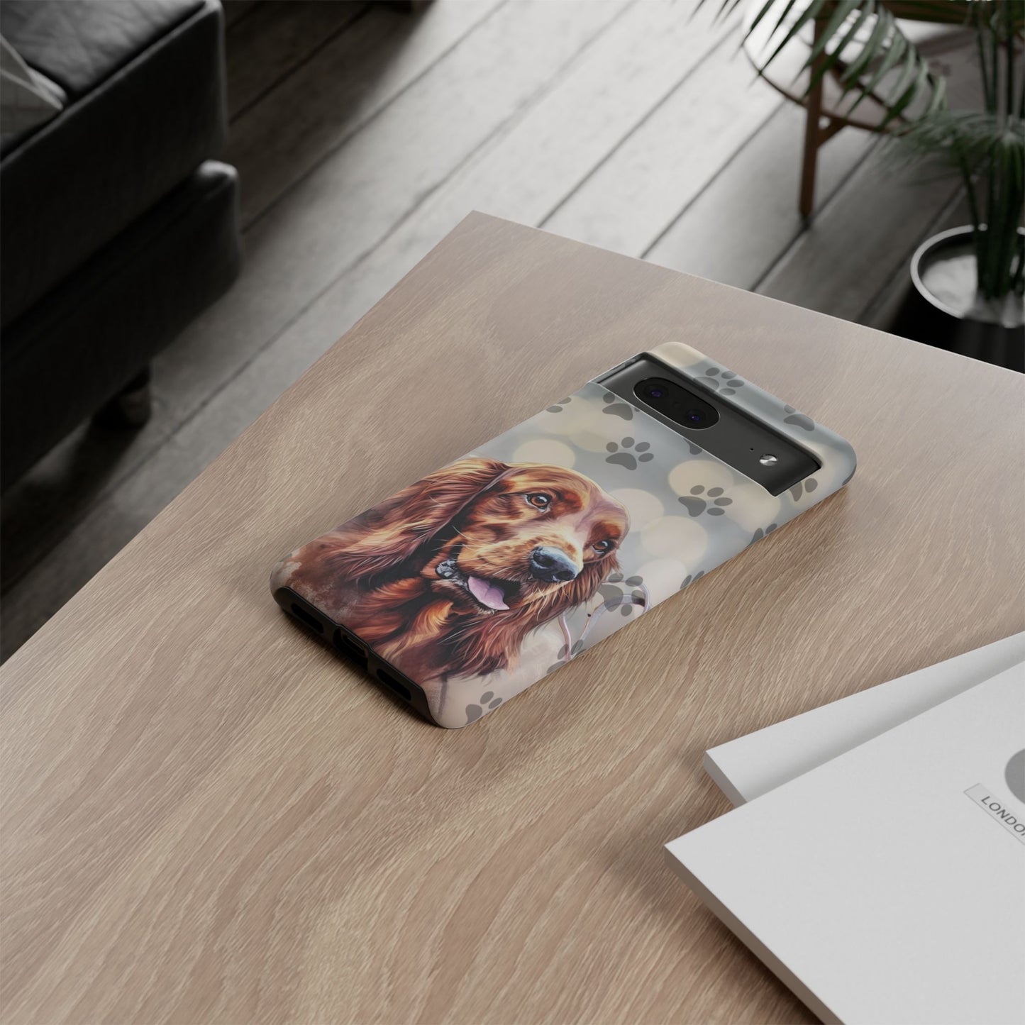 Irish Setter Phone Case by Tough Cases (Apple iPhone, Samsung Galaxy, and Google Pixel)