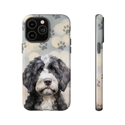 Portuguese Water Dog by Tough Cases (Apple iPhone, Samsung Galaxy, and Google Pixel)