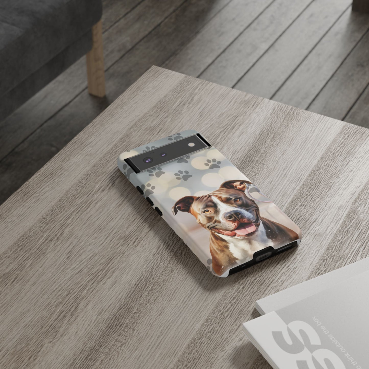 Phone Case by Tough Cases (Apple iphone, Samsung Galaxy, Google Pixel) Staffordshire Terrier