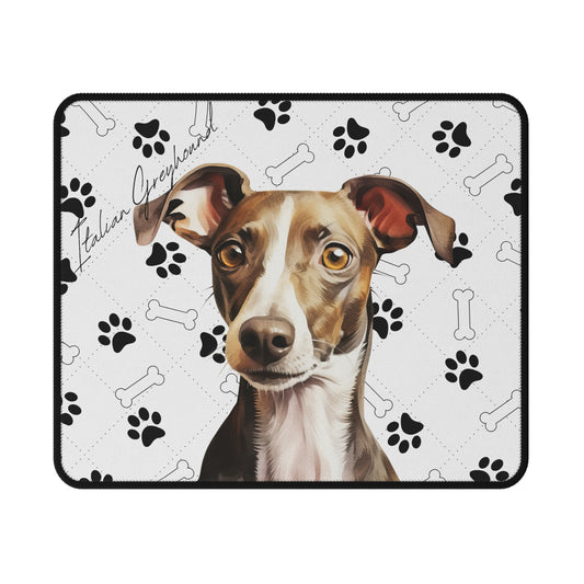 Italian Greyhound Gaming Mouse Pad