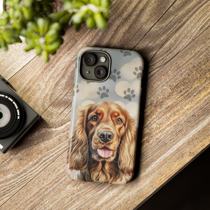Cocker Spaniel Phone Case by Tough Cases (Apple iPhone, Samsung Galaxy, and Google Pixel)