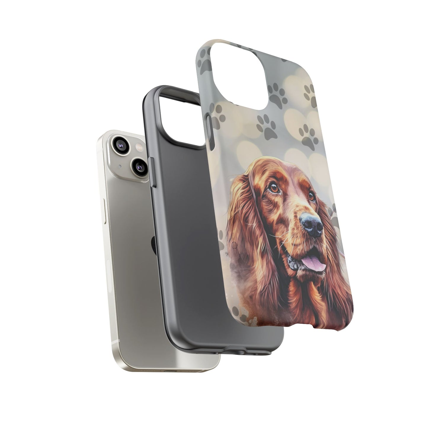 Irish Setter Phone Case by Tough Cases (Apple iPhone, Samsung Galaxy, and Google Pixel)