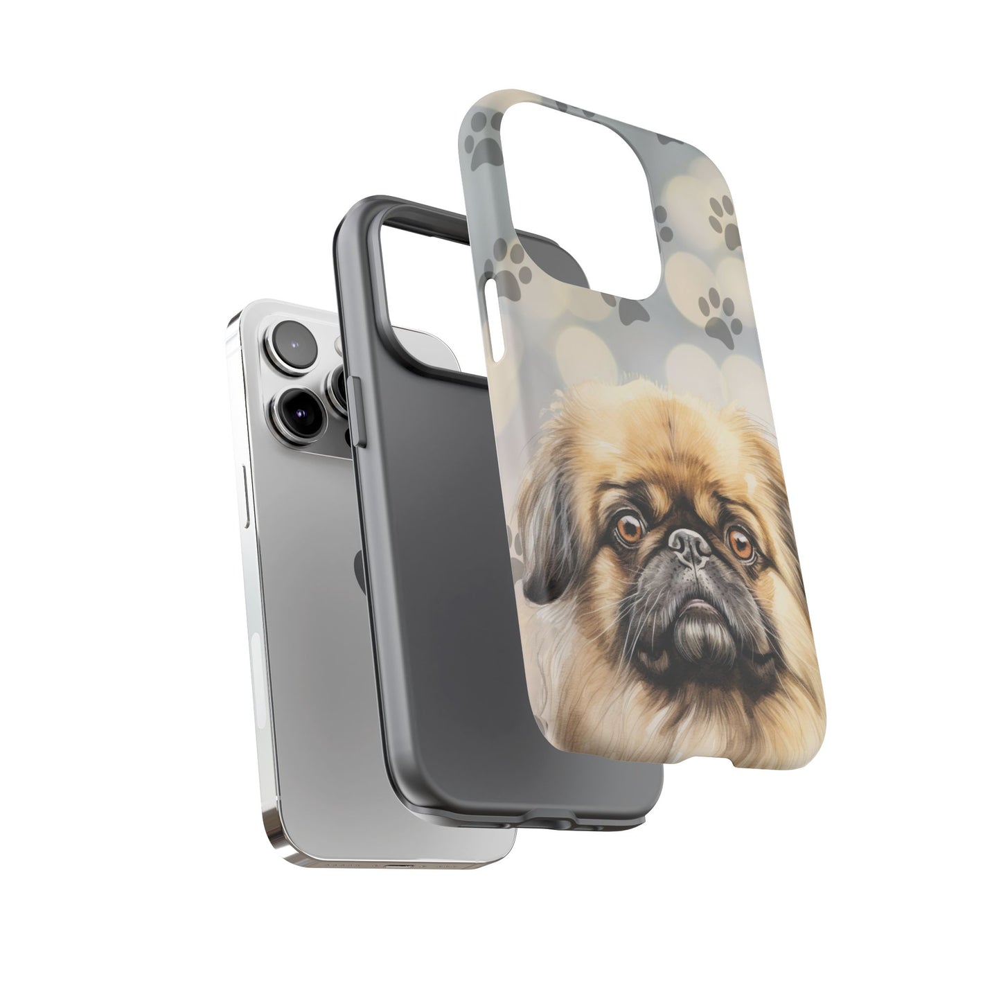 Pekingese by Tough Cases (Apple iPhone, Samsung Galaxy, and Google Pixel devices)