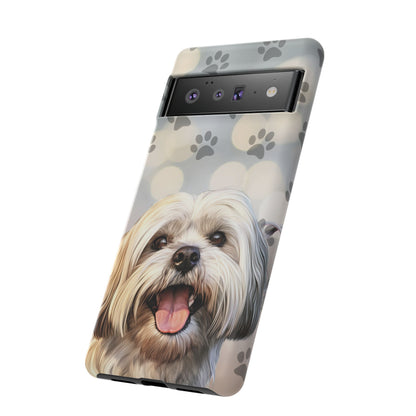 Lhasa Apso Phone Case by Tough Cases (Apple iPhone, Samsung Galaxy, and Google Pixel)