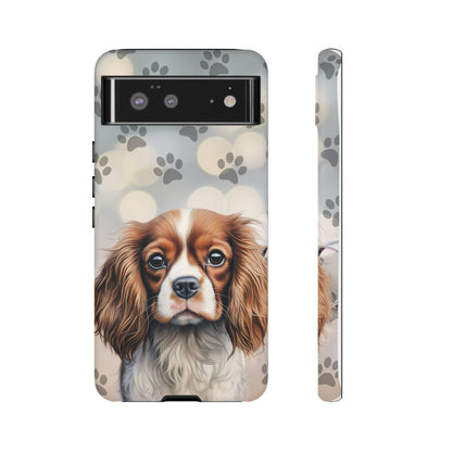 Cavalier King Charles Spaniel phone case by Tough Cases (Apple iPhone, Samsung Galaxy, and Google Pixel)