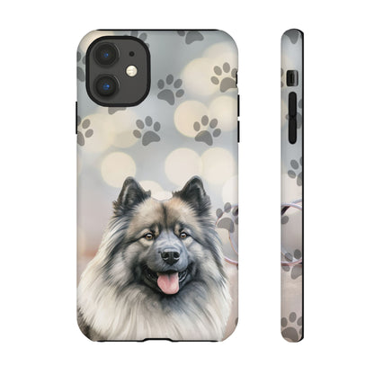 Keeshond Phone Case by Tough Cases ( Apple iPhone, Samsung Galaxy, and Google Pixel)
