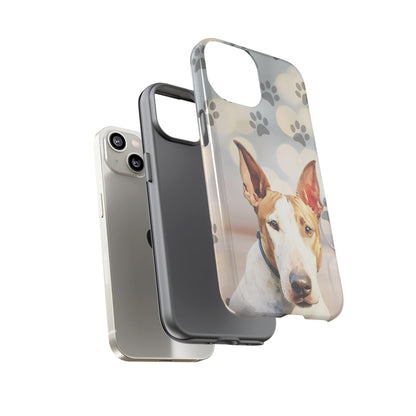 Bull Terrier Phone Case by Tough Cases (Apple iPhone, Samsung Galaxy, and Google Pixel)