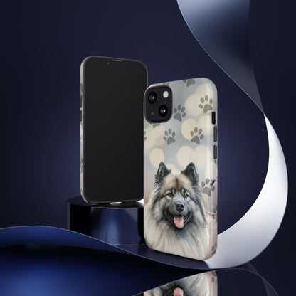 Keeshond Phone Case by Tough Cases ( Apple iPhone, Samsung Galaxy, and Google Pixel)