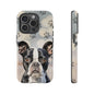Boston Terrier Phone Case by Tough Cases (Apple iphone, Samsung galaxy, Google Pixel) Boston Terrier