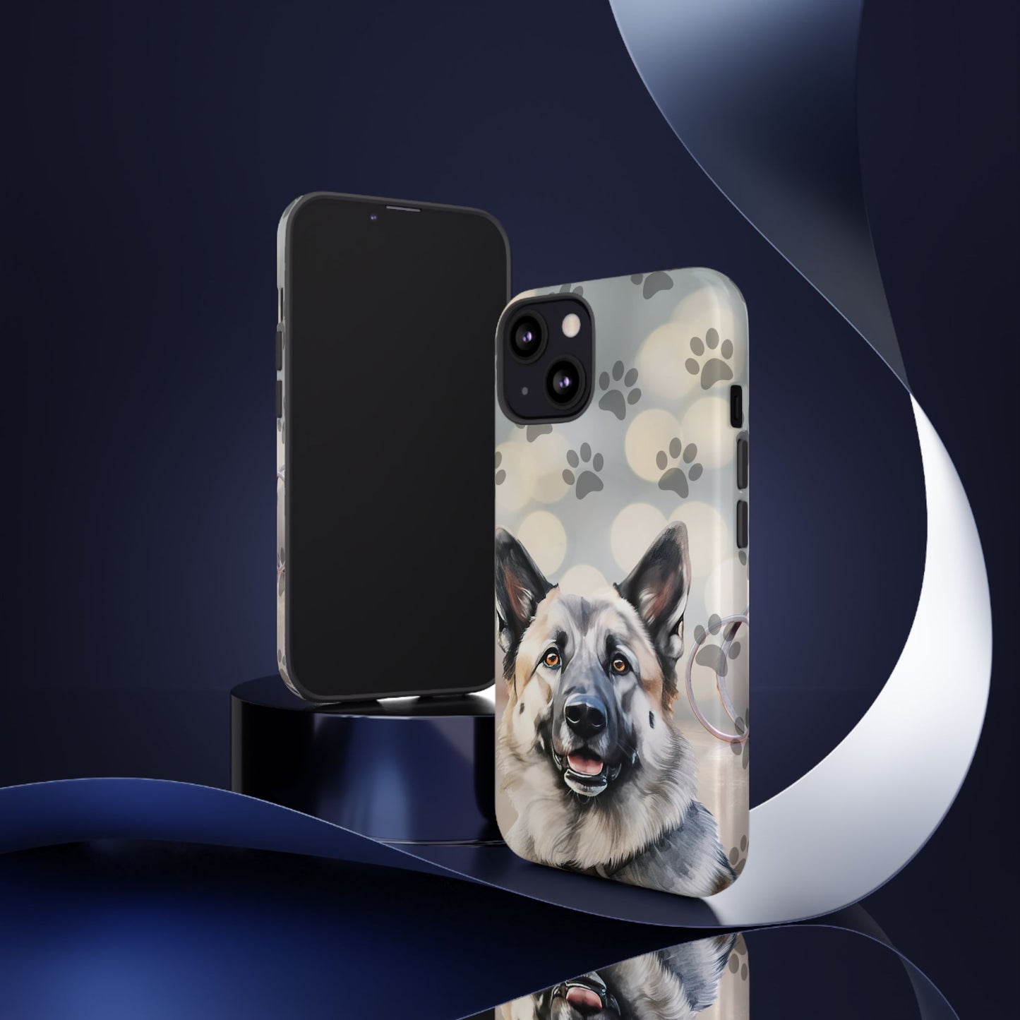 Norwegian Elkhound by Tough Cases (Apple iPhone, Samsung Galaxy, and Google Pixel)