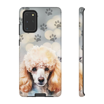 Poodle Phone Case by Tough Cases (Apple iPhone, Samsung Galaxy, and Google Pixel )
