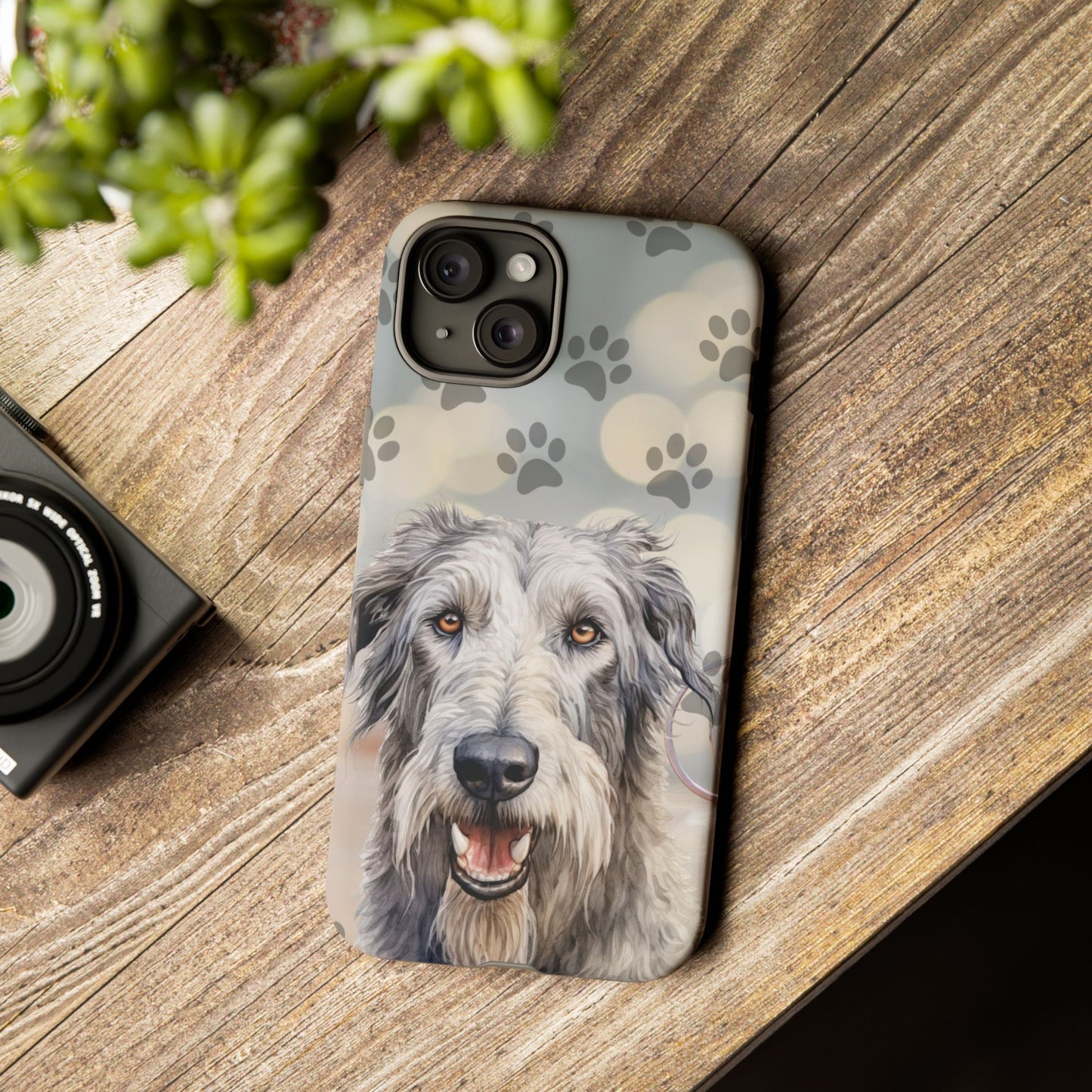 Irish Wolfhound Phone Case by Tough Cases (Apple iPhone, Samsung Galaxy, and Google Pixel)