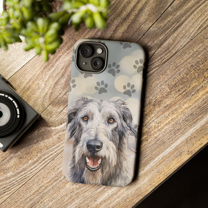 Irish Wolfhound Phone Case by Tough Cases (Apple iPhone, Samsung Galaxy, and Google Pixel)