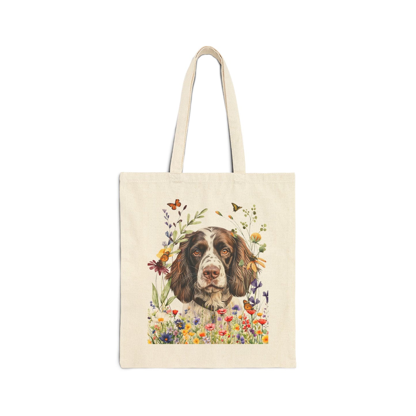English Springer Spaniel Canvas Tote Bag
