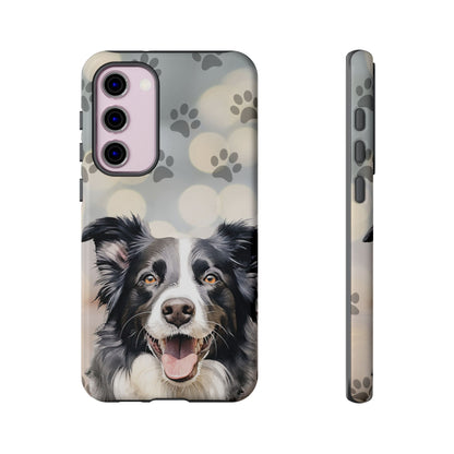 Border Collie Phone Case by Tough Cases (Apple iPhone, Samsung Galaxy, and Google Pixel)