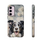 Border Collie Phone Case by Tough Cases (Apple iPhone, Samsung Galaxy, and Google Pixel)