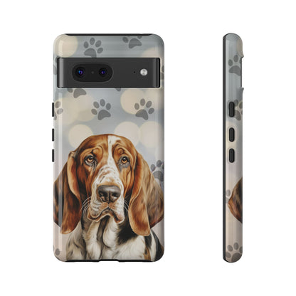 Basset Hound Phone Case by Tough Cases (Apple iPhone, Samsung Galaxy, and Google Pixel)