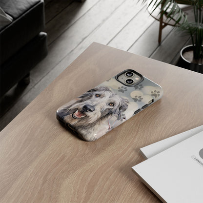 Irish Wolfhound Phone Case by Tough Cases (Apple iPhone, Samsung Galaxy, and Google Pixel)