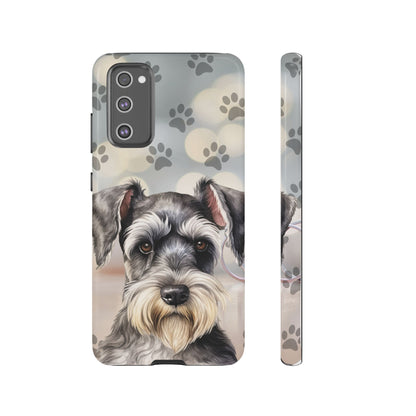 Miniature Schnauzer by Tough Cases (Apple iPhone, Samsung Galaxy, and Google Pixel)