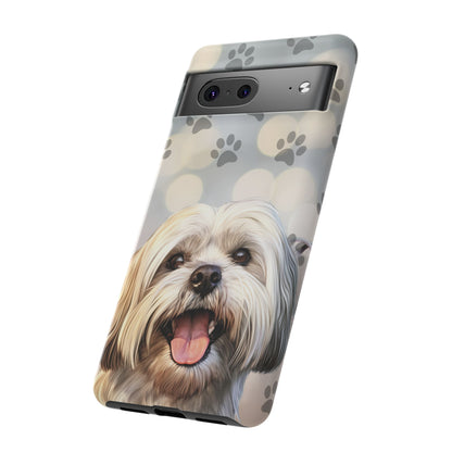 Lhasa Apso Phone Case by Tough Cases (Apple iPhone, Samsung Galaxy, and Google Pixel)