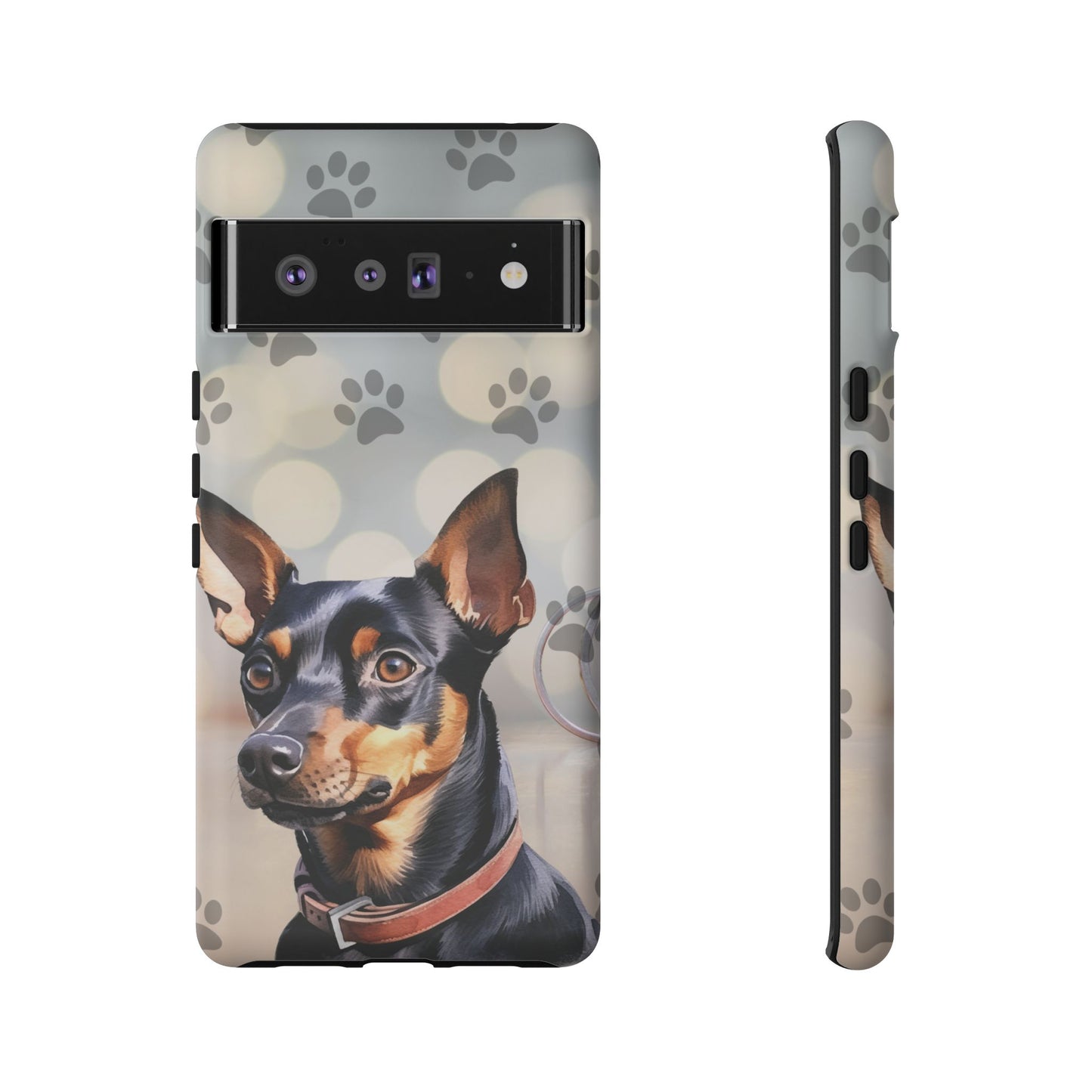Miniature Pinscher by Tough Cases (Apple iPhone, Samsung Galaxy, and Google Pixel)