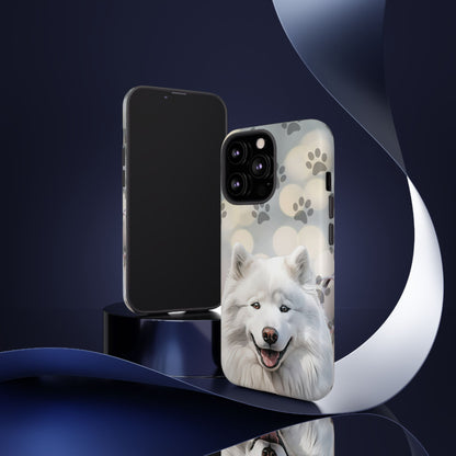 Samoyed Phone Case by Tough Cases (Apple iPhone, Samsung Galaxy, and Google Pixel)