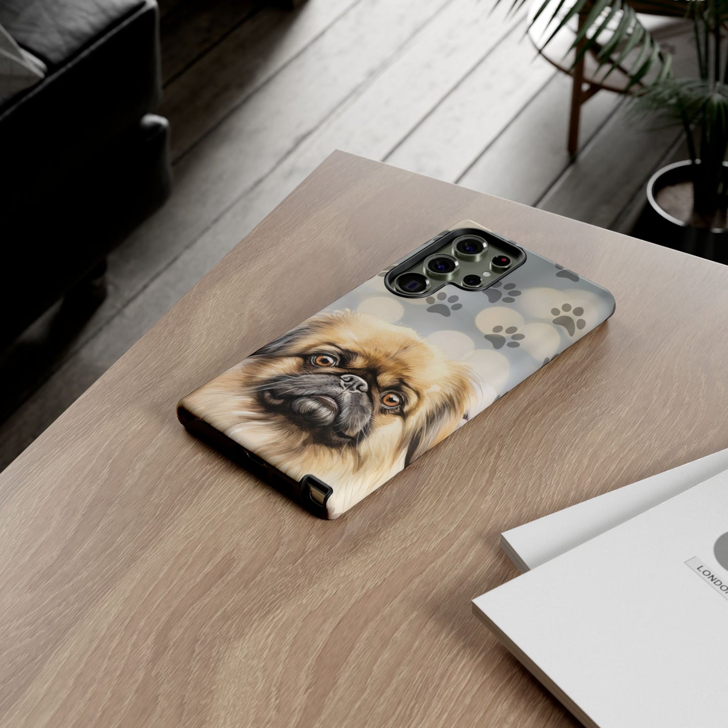 Pekingese by Tough Cases (Apple iPhone, Samsung Galaxy, and Google Pixel devices)