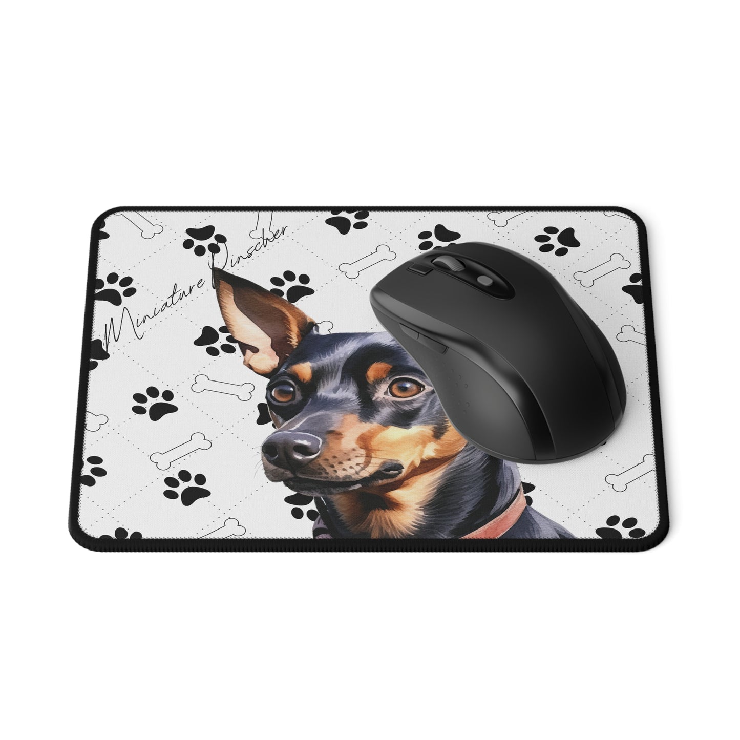 Miniature Pinscher Gaming Mouse Pad