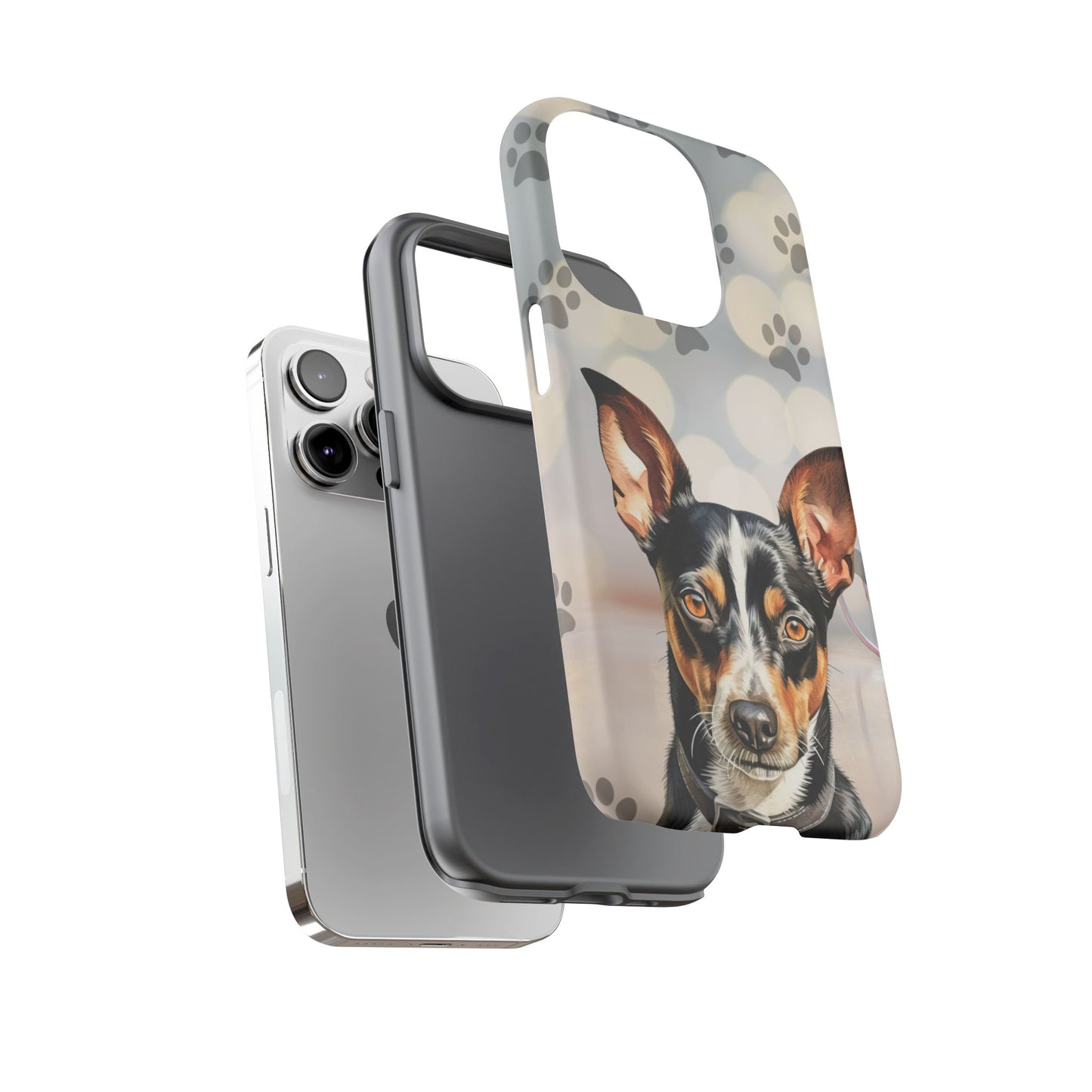 Rat Terrier by Tough Cases a (Apple iPhone, Samsung Galaxy, and Google Pixel)