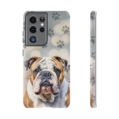 Bull Dog Phone Case by Tough Cases (Apple iPhone, Samsung Galaxy, and Google Pixel)